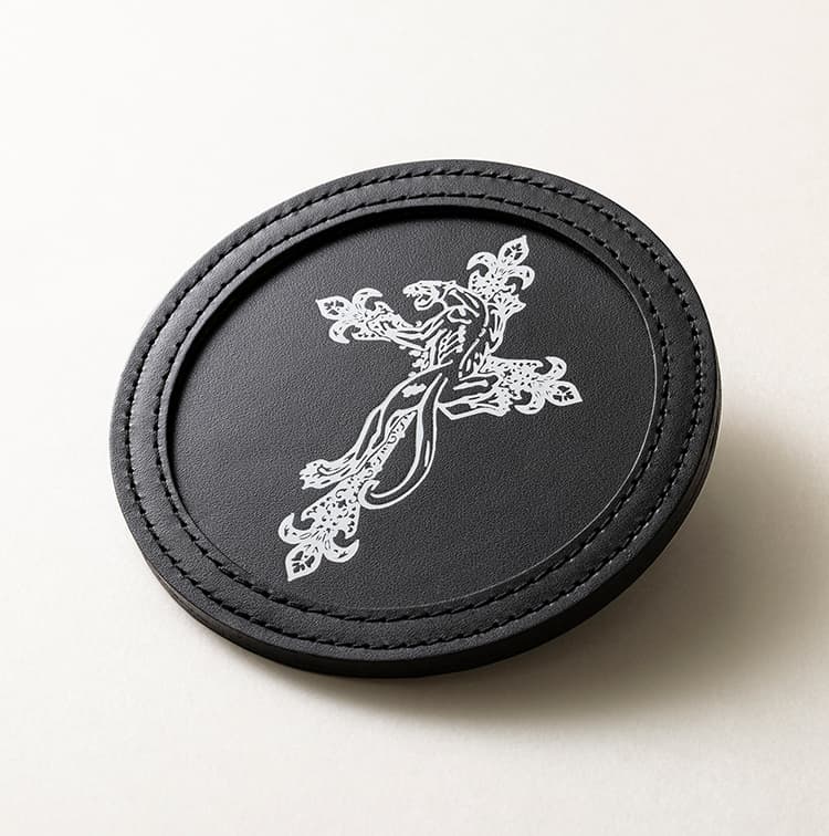 制作した革小物の画像