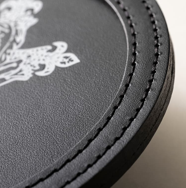 制作した革小物の画像