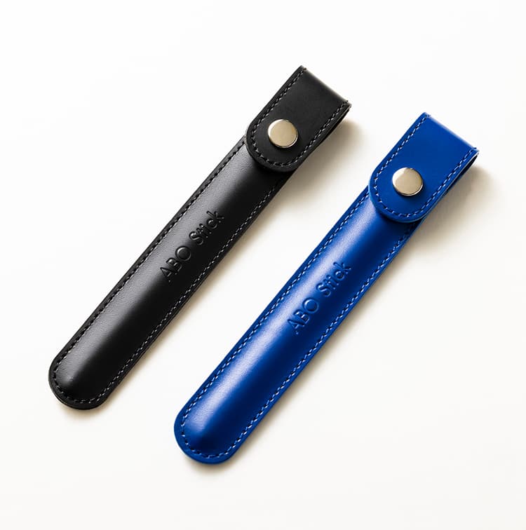 制作した革小物の画像