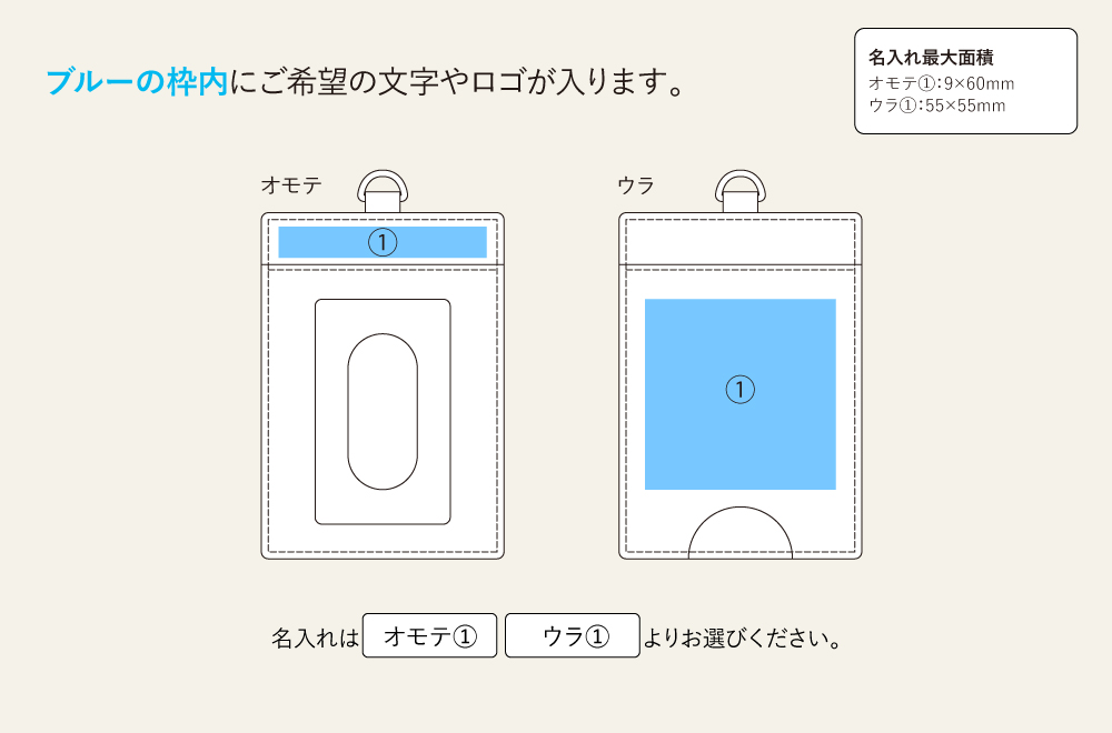 名入れ範囲